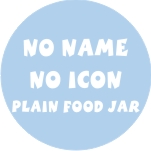 Plain Food Jar
