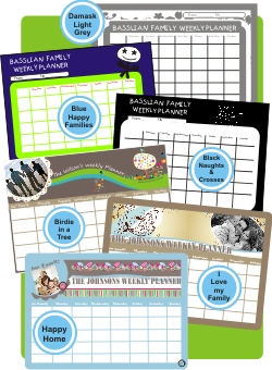 Magnetic Weekly Planner